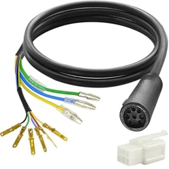 Xiatiaosann 9 Pin Wielnaaf Motor Kabel