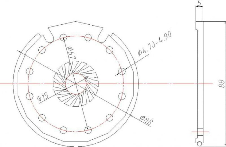 Installatie van Windmeile pedaalsensor