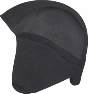 Zwarte neopreen gezichtsmasker