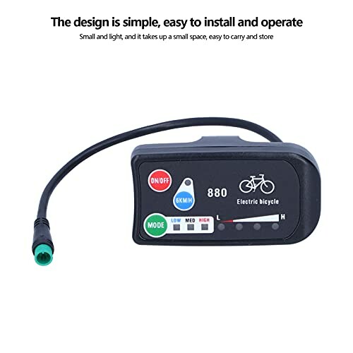 Eenvoudige elektrische fietscontroller