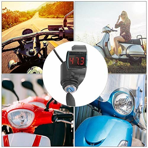 Motorfiets en scooter met accessoires