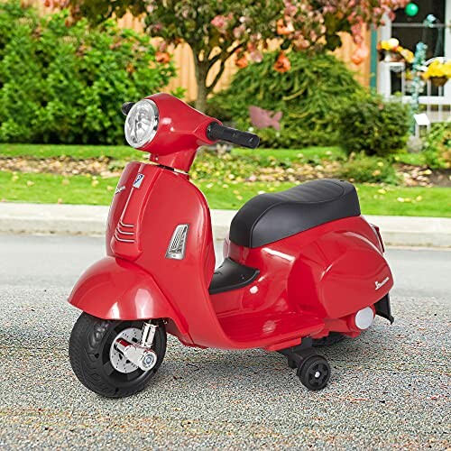 HOMCOM VESPA Elektrische Motorfiets