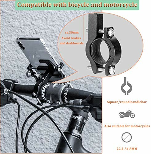 Universele telefoonhouder voor fiets en motor